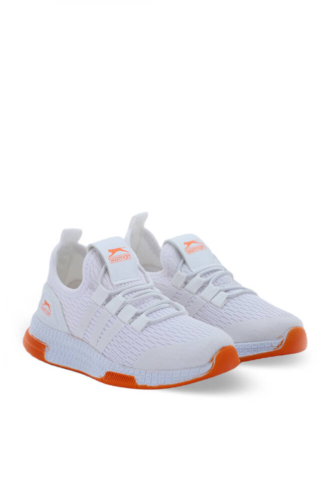 Slazenger EDDIE H Sneaker Girls Children's Shoes White - Orange