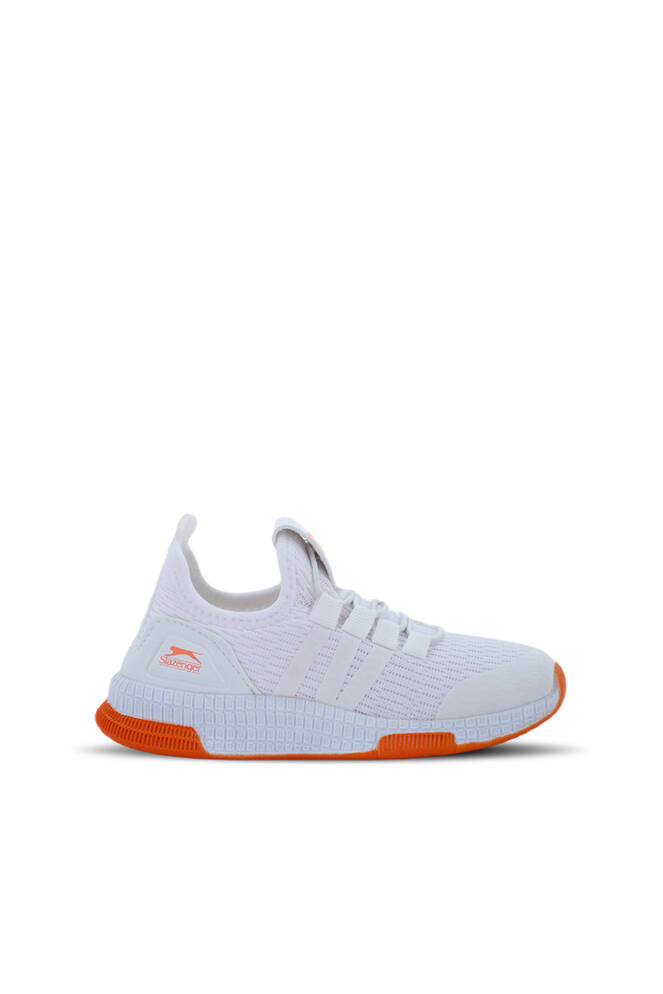 Slazenger EDDIE H Sneaker Girls Children's Shoes White - Orange