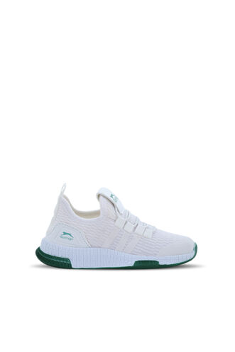 Slazenger EDDIE H Sneaker Boys' Shoes White - Green - Thumbnail