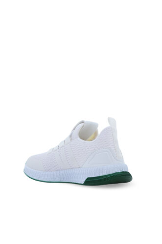 Slazenger EDDIE H Sneaker Boys' Shoes White - Green - Thumbnail