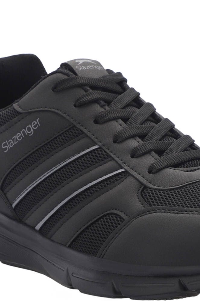 Slazenger EFRAT Büyük Beden Erkek Sneaker Ayakkabı Siyah - Siyah