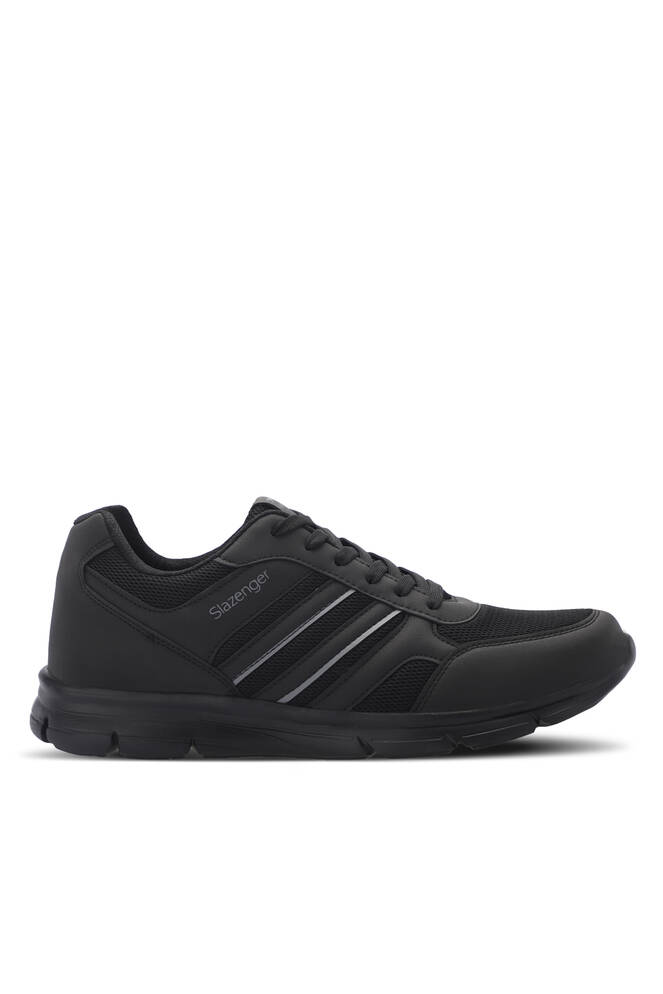 Slazenger EFRAT Plus Size Men's Sneaker Shoes Black - Black