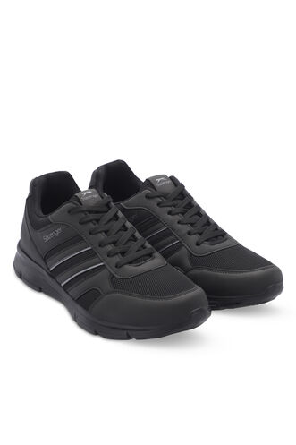 Slazenger EFRAT Plus Size Men's Sneaker Shoes Black - Black - Thumbnail