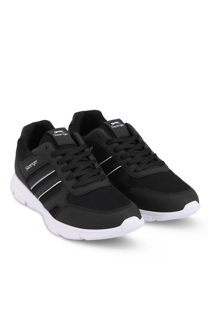 Slazenger EFRAT Plus Size Men's Sneaker Shoes Black - White