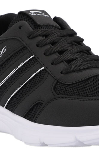 Slazenger EFRAT Plus Size Men's Sneaker Shoes Black - White - Thumbnail