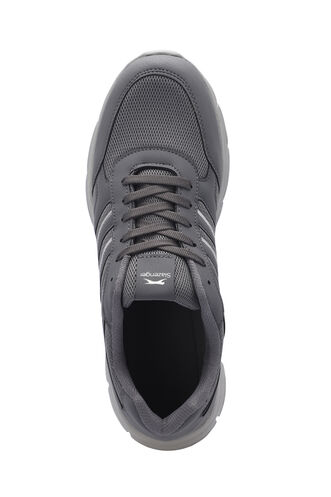 Slazenger EFRAT Plus Size Men's Sneaker Shoes Dark Gray - Thumbnail