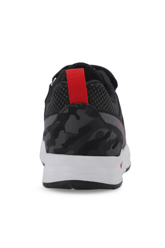 Slazenger ELIPS Boys' Sneaker Shoes Black Camouflage - Thumbnail