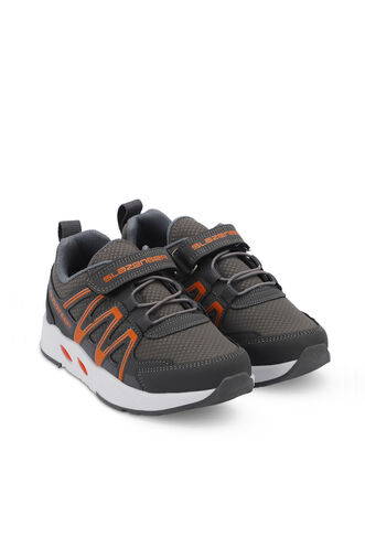 Slazenger ELIPS Boys' Sneaker Shoes Dark Gray - Thumbnail