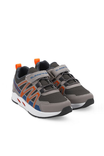 Slazenger ELIPS Boys' Sneaker Shoes Gray - Thumbnail