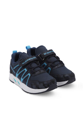 Slazenger ELIPS Boys' Sneaker Shoes Navy Camouflage - Thumbnail