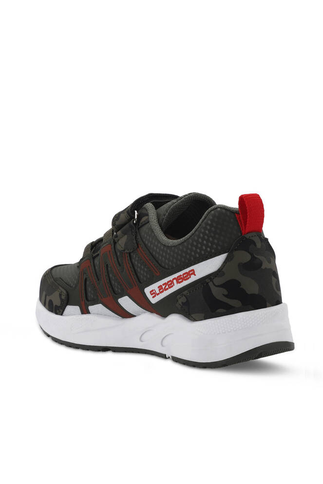 Slazenger ELIPS Boys' Sneaker Shoes Olive Camouflage