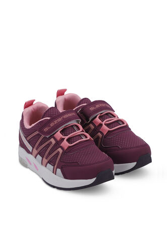 Slazenger ELIPS Unisex Çocuk Sneaker Ayakkabı Mor - Thumbnail