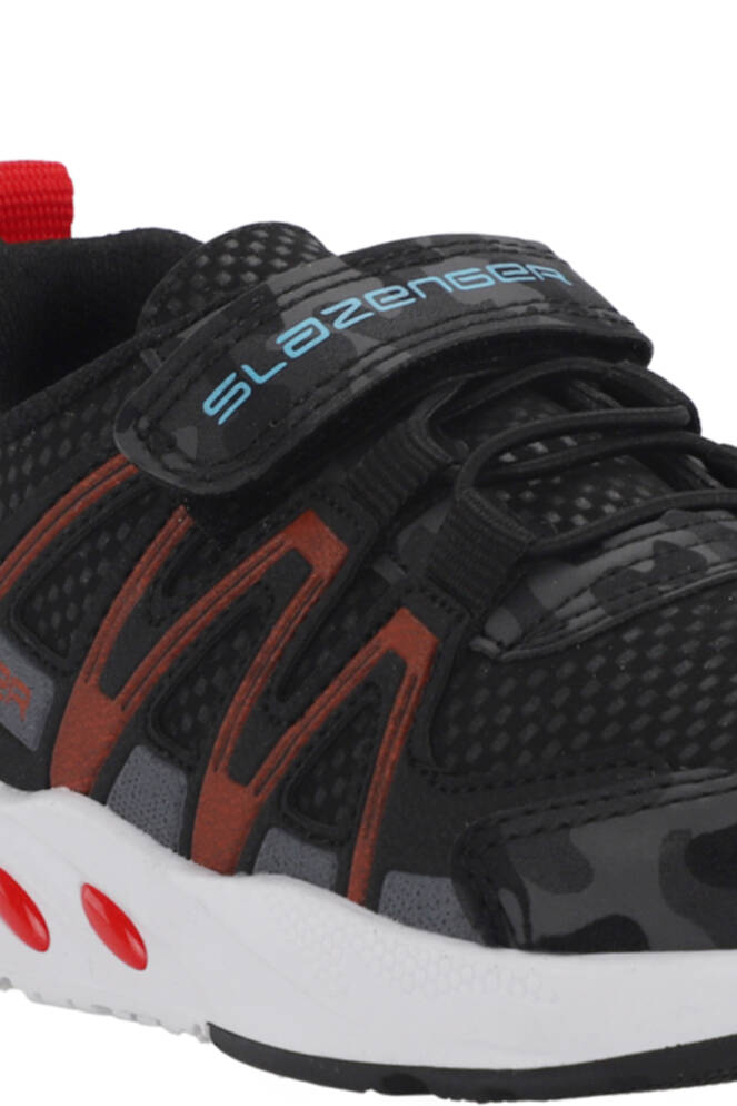 Slazenger ELIPS Unisex Çocuk Sneaker Ayakkabı Siyah Kamuflaj