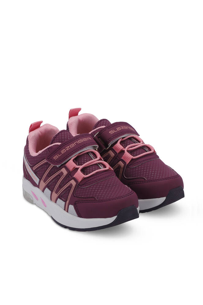 Slazenger ELIPS Unisex Kids Sneaker Shoes Purple