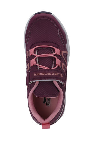 Slazenger ELIPS Unisex Kids Sneaker Shoes Purple - Thumbnail