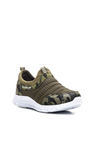 Slazenger EVA Sneaker Boys' Shoes Khaki Camouflage - Thumbnail