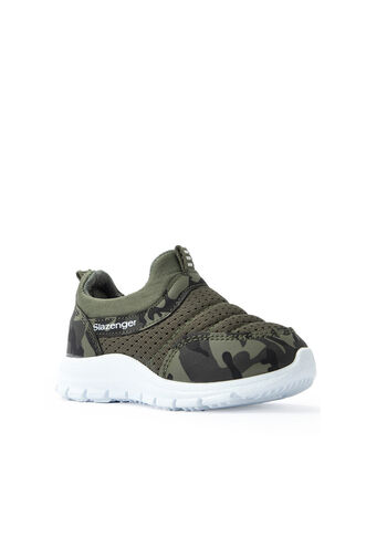 Slazenger EVA Sneaker Boys' Shoes Khaki Camouflage - Thumbnail