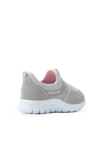 Slazenger EVA Sneaker Girl Child Shoes Gray - Pink - Thumbnail