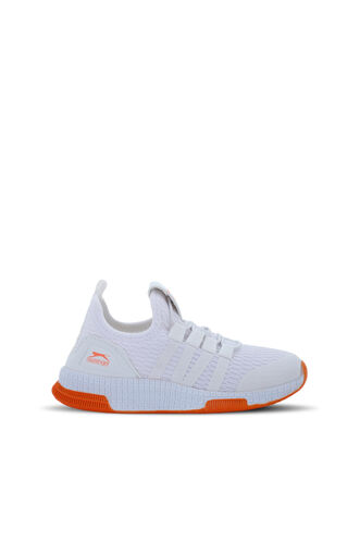 Slazenger EXPO Sneaker Kids Shoes White - Orange - Thumbnail