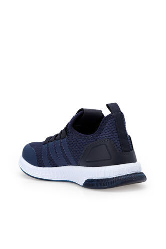 Slazenger EXPO Sneaker Kids Shoes Navy - Red - Thumbnail