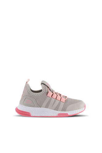 Slazenger EXPO Sneaker Girls Children's Shoes Gray - Pink - Thumbnail