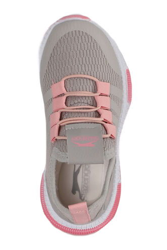 Slazenger EXPO Sneaker Girls Children's Shoes Gray - Pink - Thumbnail