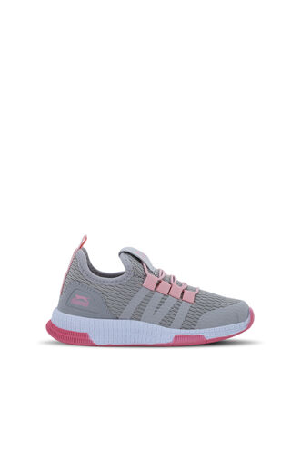 Slazenger EXPO Sneaker Girls Children's Shoes Gray - Pink - Thumbnail