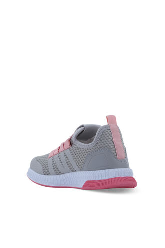 Slazenger EXPO Sneaker Girls Children's Shoes Gray - Pink - Thumbnail