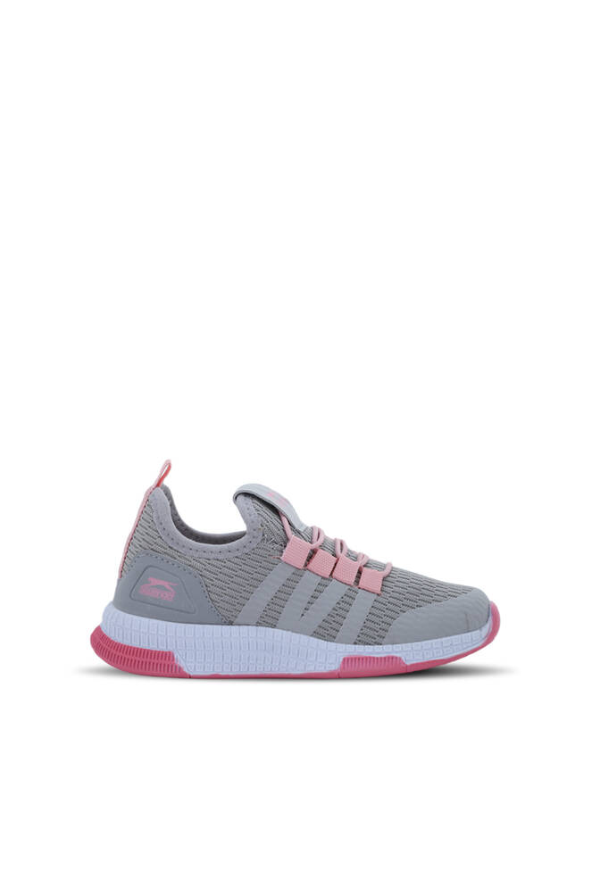 Slazenger EXPO Sneaker Girls Children's Shoes Gray - Pink