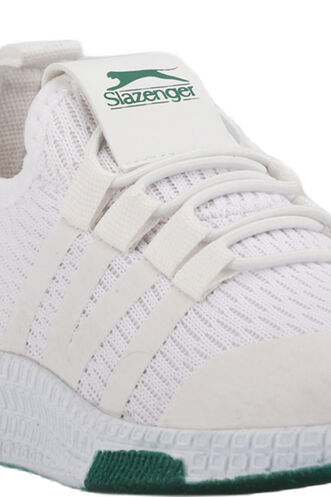 Slazenger EXPO Sneaker Kids Shoes White - Green - Thumbnail