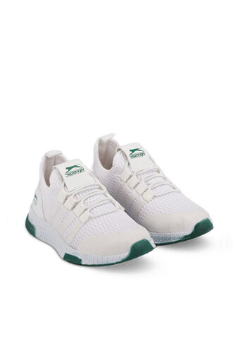 Slazenger EXPO Sneaker Kids Shoes White - Green - Thumbnail