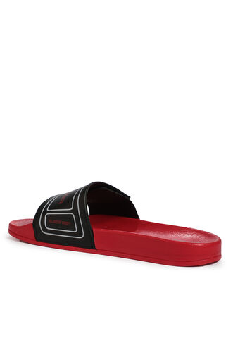 Slazenger FABIA Men's Slippers Black - Red - Thumbnail