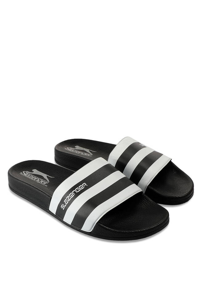 Slazenger FABRI Unisex Slippers Black - White