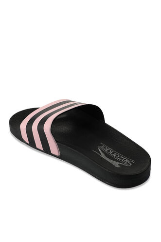 Slazenger FABRI Women's Slippers Black - Pink - Thumbnail