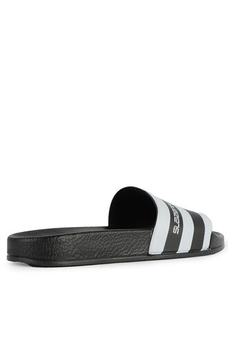 Slazenger FABRI Women's Slippers Black - White - Thumbnail