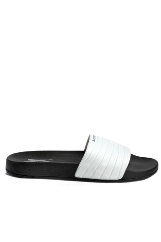 Slazenger FAHD Men's Slippers White - Black - Thumbnail