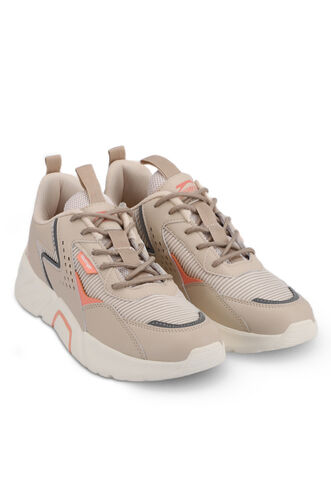 Slazenger FAIZEL Women's Sneaker Shoes Beige - Thumbnail