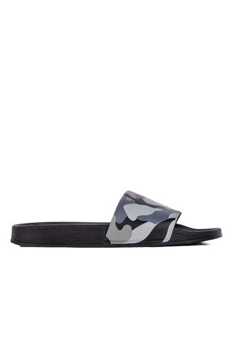 Slazenger FALLOW Men's Slippers Black Camouflage - Thumbnail