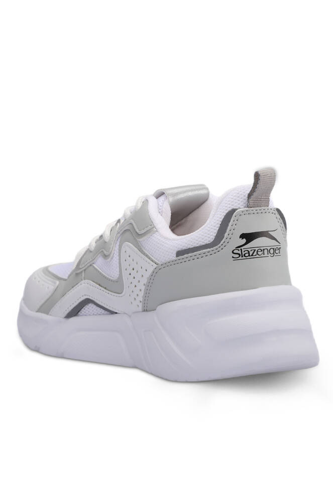 Slazenger FELIX Sneaker Kadın Ayakkabı Beyaz - Gümüş