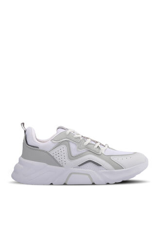 Slazenger FELIX Women's Sneaker White - Silver - Thumbnail