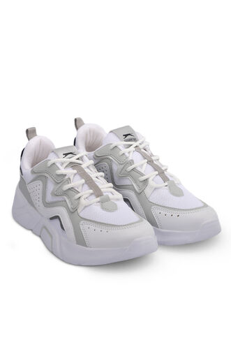 Slazenger FELIX Women's Sneaker White - Silver - Thumbnail