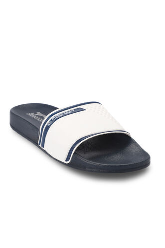 Slazenger FERONA Men's Slippers White - Navy - Thumbnail