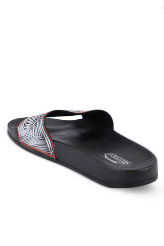 Slazenger FEVER Men's Slippers Black - Red - Thumbnail