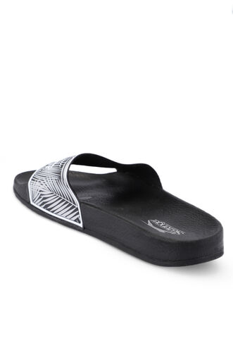 Slazenger FEVER Men's Slippers Black - White - Thumbnail