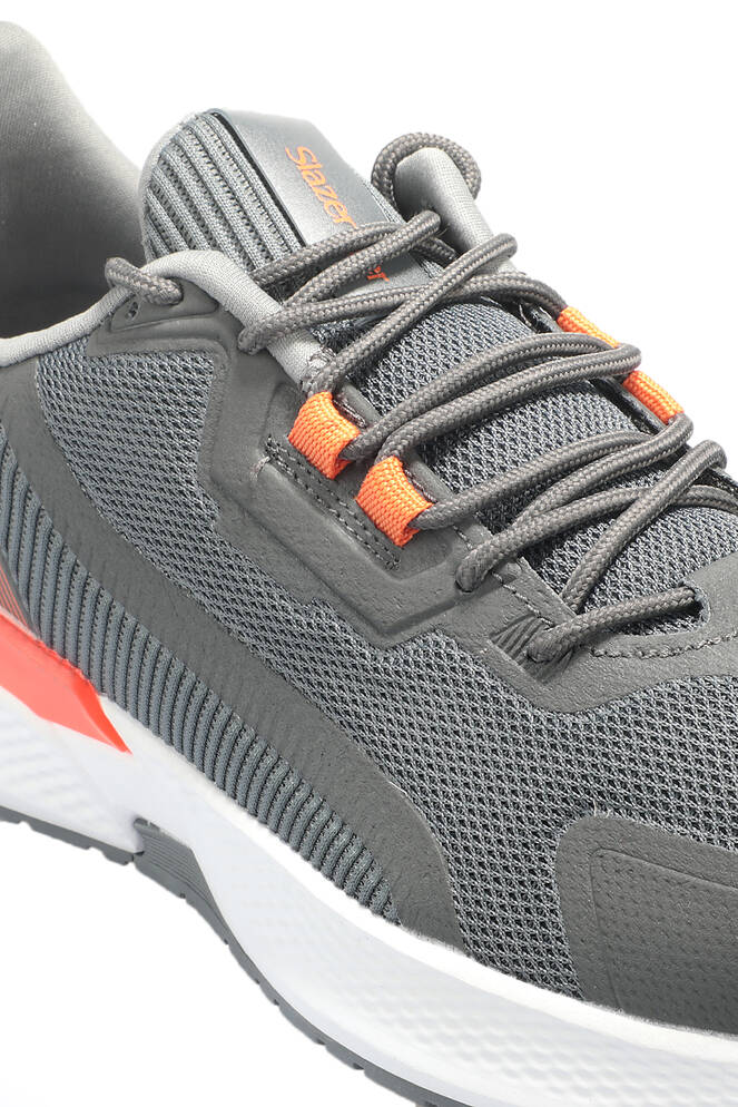 Slazenger FINAL Sneaker Men's Shoes Dark Gray - Orange