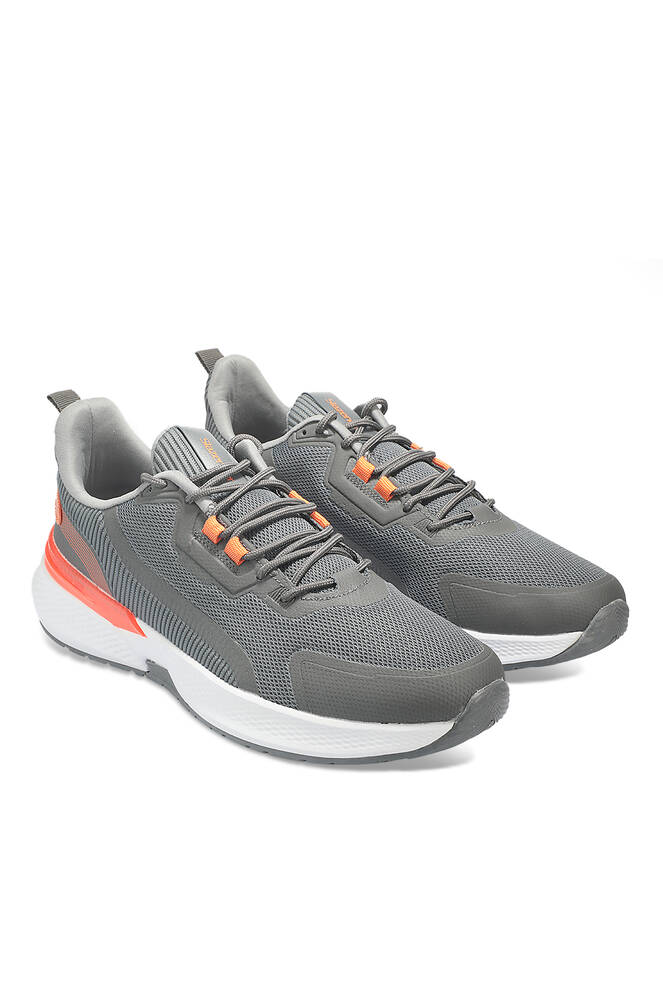 Slazenger FINAL Sneaker Men's Shoes Dark Gray - Orange