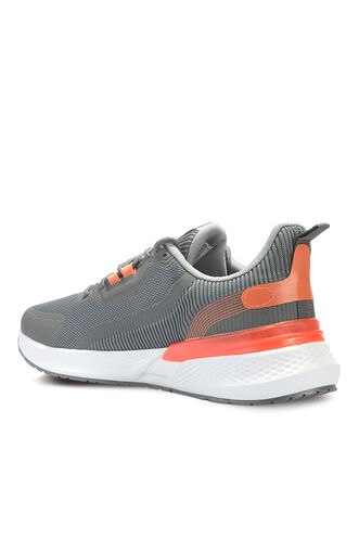 Slazenger FINAL Sneaker Men's Shoes Dark Gray - Orange - Thumbnail