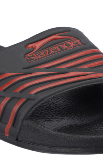 Slazenger FION Men's Slippers Black - Red - Thumbnail