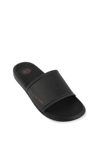 Slazenger FOOT Men's Slippers Black - Red - Thumbnail