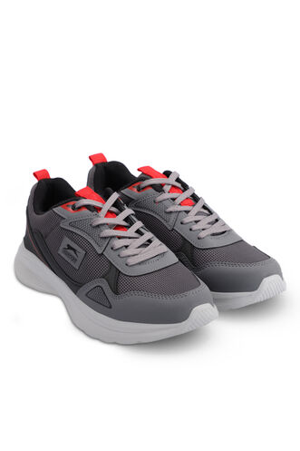 Slazenger GAIN GA Sneaker Men's Shoes Dark Gray - Black - Thumbnail